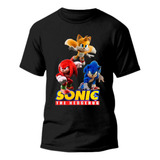 Camiseta Basica Do Sonic