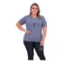 Camiseta Basica Feminina Blusa Fresquinha Plus Size Linda 