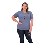 Camiseta Basica Feminina Blusa