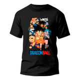 Camiseta Basica Goku Dragon