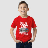 Camiseta Basica Infantil Deus