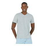 Camiseta Basica Masculina Gola