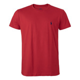 Camiseta Básica Masculina Vermelha - Frete Grátis