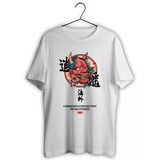 Camiseta Basica Unissex Samurai Oriental Spirit Japanese Top