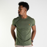 Camiseta Basica Verde Musgo