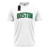 Camiseta Basquete Boston Algodão Nobre Jrkt Sports Masculina