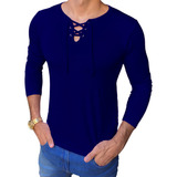 Camiseta Bata Masculina Longa