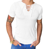 Camiseta Bata Masculina Viscose
