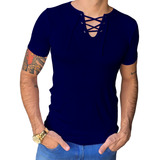 Camiseta Bata Masculina Viscose