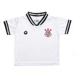 Camiseta Bebe Corinthians Branca