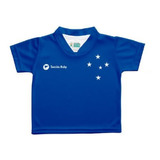 Camiseta Bebe Cruzeiro Azul