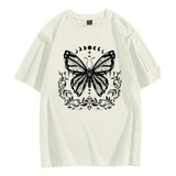 Camiseta Blogueira Moderna Borboleta