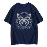 Camiseta Blogueira Moderna Borboleta