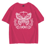 Camiseta Blogueira Moderna Borboleta