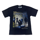 Camiseta Blusa Adulta Unisex Evanescence Amy Lee Epi018