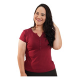 Camiseta Blusa Bata Manga