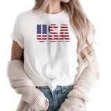 Camiseta Blusa Eua Estados