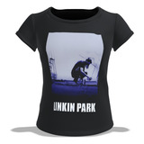 Camiseta Blusa Feminina Banda Linkin Park One More Light 