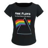 Camiseta Blusa Feminina Banda Pink Floyd Vhs Rock 
