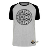 Camiseta Blusa Flor Da Vida Geometria Sagrada