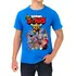 Camiseta Blusa Gamer Braws Star Camisa Azul 100  Algodão Dtf