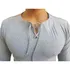 Camiseta Blusa Masculina Bata Slim Fit Camisa Manga Longa