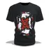 Camiseta Blusa Preta Banda Red Hot Chili Peppers By The Way