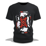 Camiseta Blusa Preta Banda