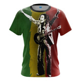 Camiseta Bob Marley Reggae Estampada Filme 08