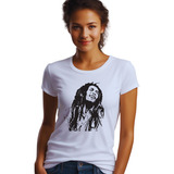 Camiseta Bob Marley Reggae Rastafari Grafite M11