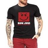 Camiseta Bon Jovi Masculina