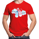 Camiseta Branca Cha Revelacao