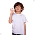 Camiseta Branca Infantil Menino Menina Lisa Algodão
