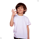 Camiseta Branca Infantil Menino