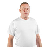 Camiseta Branca Malha Fria