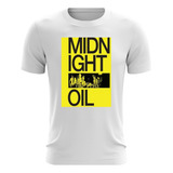 Camiseta Branca Midnight Oil