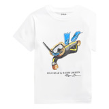 Camiseta Branca Polo Bear