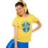 Camiseta Brasil Feminina T-shirt Copa Torcedora Confortavel