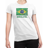 Camiseta Brazil Feminina Alianca
