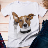Camiseta Cachorro Jack Russell