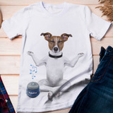 Camiseta Cachorro Jack Russell