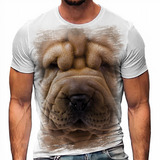 Camiseta Cachorro Shar Pei