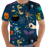 Camiseta Camisa 10202 Halloween