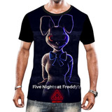 Camiseta Camisa Animatronics Five