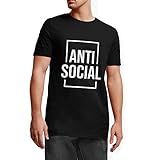 Camiseta Camisa Anti Social