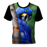 Camiseta Camisa Arara Azul