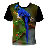 Camiseta Camisa Arara Azul