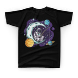 Camiseta Camisa Astronauta Espaco