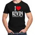 Camiseta Camisa Banda Jonas Brothers I Love Kevin Algodão