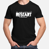 Camiseta Camisa Banda Restart